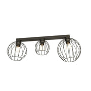 Rund Metall Svart Taklampa Kök - PlafondLjus