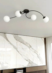 Elegant svart taklampa - PlafondLjus