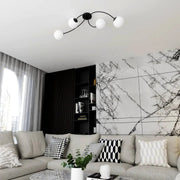 Elegant svart taklampa - PlafondLjus