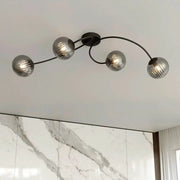 Elegant svart taklampa - PlafondLjus