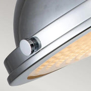 Plafond retro industriell silver för kök E27 dimbar - PlafondLjus