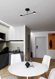 Plafond vit för kontor med 2 LED 4000K 1800 lm - PlafondLjus