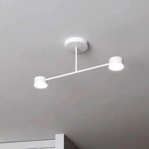 Plafond vit för kontor med 2 LED 4000K 1800 lm - PlafondLjus