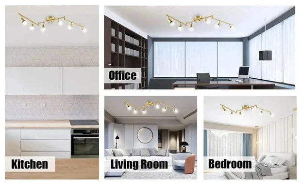 Modern Mässing Taklampa - PlafondLjus