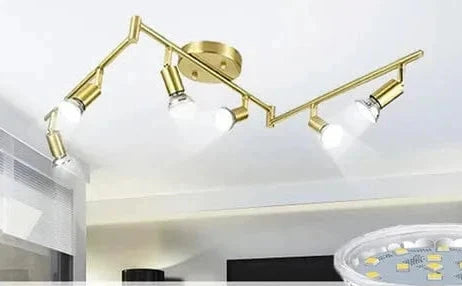 Modern Mässing Taklampa - PlafondLjus