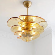 Modern taklampa för vardagsrum i glas - PlafondLjus