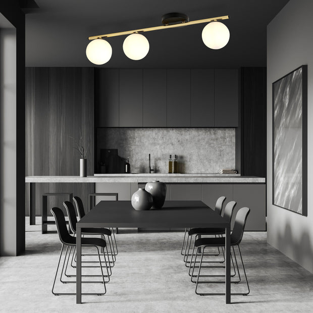 Opaline taklampa - PlafondLjus