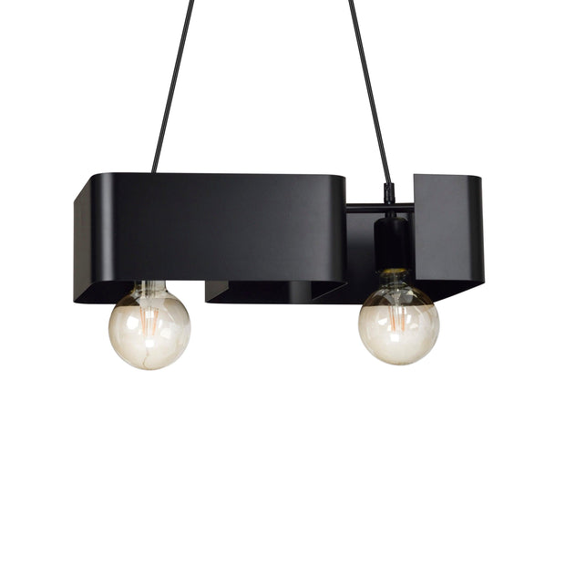 Rektangulär hängande taklampa - PlafondLjus