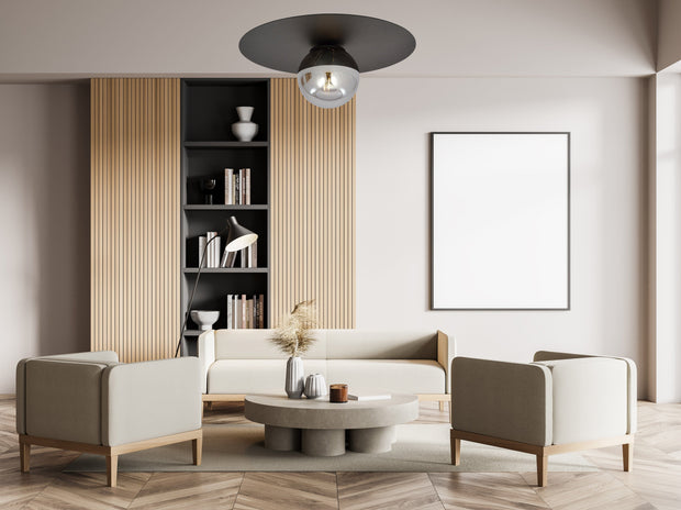 Rund Taklampa - PlafondLjus