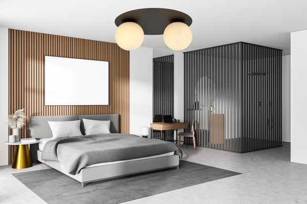 Rund taklampa design - PlafondLjus