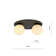 Rund taklampa design - PlafondLjus