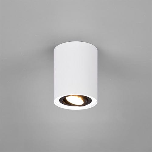 Rund rörtaklampa - PlafondLjus