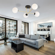 Vintage Mässing Taklampa - PlafondLjus