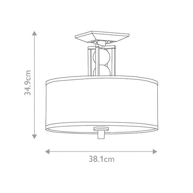 Bruna LED-taklampor - PlafondLjus