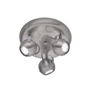 Rund Takplafond 3 Spotlights - PlafondLjus